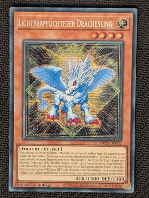 Lichtverpflichteter Drachenling MP25-DE066 Secret Rare DE NM YUGIOH