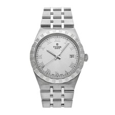 Tudor Royal Date Steel Automatic 38mm Silver Dial Bracelet Watch 28500