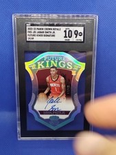 2022-23 Panini Crown Royale Jabari Smith Jr. Future Kings Signatures Auto RC /49