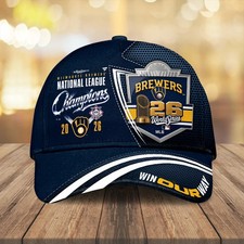 Brewers 2026 National League Champions Classic Cap