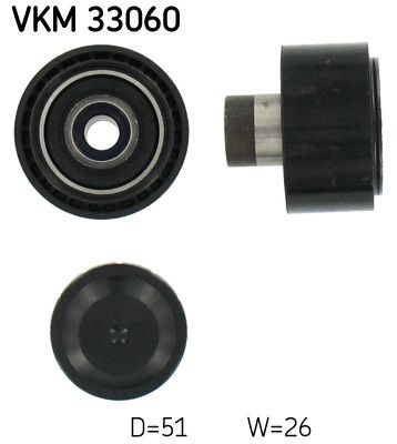 Umlenk FÜHrungsrolle Keilrippenriemen Links Rechts Oben Unten SKF VKM 33060 FÜ-image