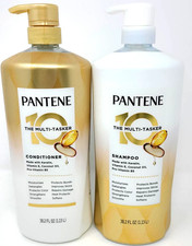 Pantene The Multi-Tasker 10 SHAMPOO & CONDITIONER, 38.2 fl oz 