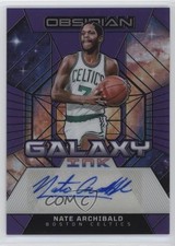2023 Obsidian Galaxy Ink Electric Etch Purple Flood /49 Tiny Archibald Auto lz7