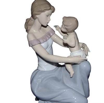 RARE Lladro Figurine ''One For You, One For Me'' # 6705 IN EXCELLENT CONDITION