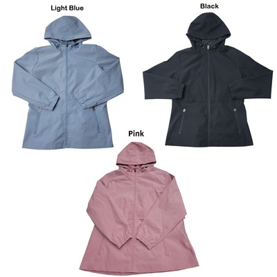 WP Weatherproof Women's Water & Wind Resistant Rain Jacket