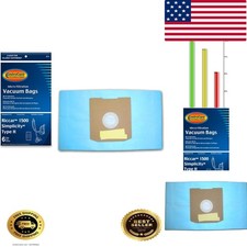 Replacement Micro Filtration Vacuum Cleaner Dust Bags for Riccar 1500 and Sim...