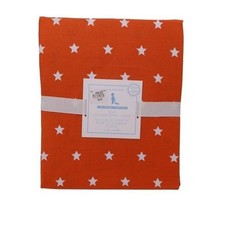 NEW Pottery Barn Kids Star Toddler Duvet Cover Orange Bedroom Decor