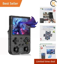 RG353VS Retro Handheld Game Linux System RG3566 3.5 inch IPS Screen,RG353VS w...