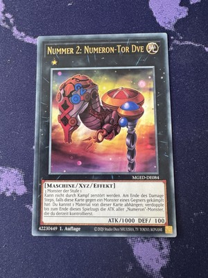 YU-GI-OH! - Nummer 2: Numeron-Tor Dve - MGED-DE084 - 1.Auflage