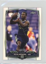 2014 Topps Chrome Mini Refractor Kevin Norwood #142 0a3