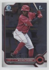 2022 Bowman Chrome Prospects Michel Triana #BCP-75 2a9