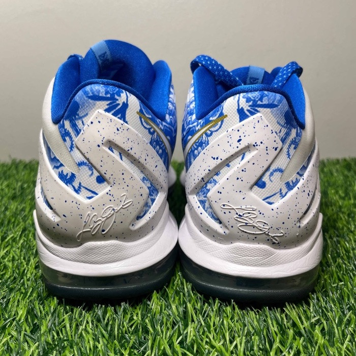 Nike Max LeBron 11 XI Low Ch Pack China Blue Size 10.5 Sneakers w Box 683253-144 thumbnail 6