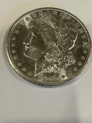1904-0 Morgan Silver Dollar Uncirculated Condition
