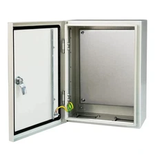 20''x20''x12'' Silver Carbon Steel Electrical Box IP66 Wall Mount Enclosure