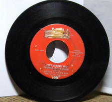 DEON JACKSON LOVE MAKE THE WORLD GO ROUND/YOU SAID YOU  45 RPM RECORD 038