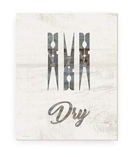 Dry Laundry Sign Rustic Wood Farmhouse Wall Sign