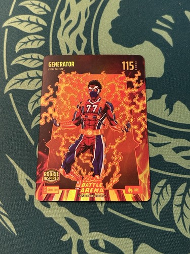 V.J. Edgecombe GENERATOR Grillin’ Fire Foil Bo Jackson Battle Arena 2026 Edition