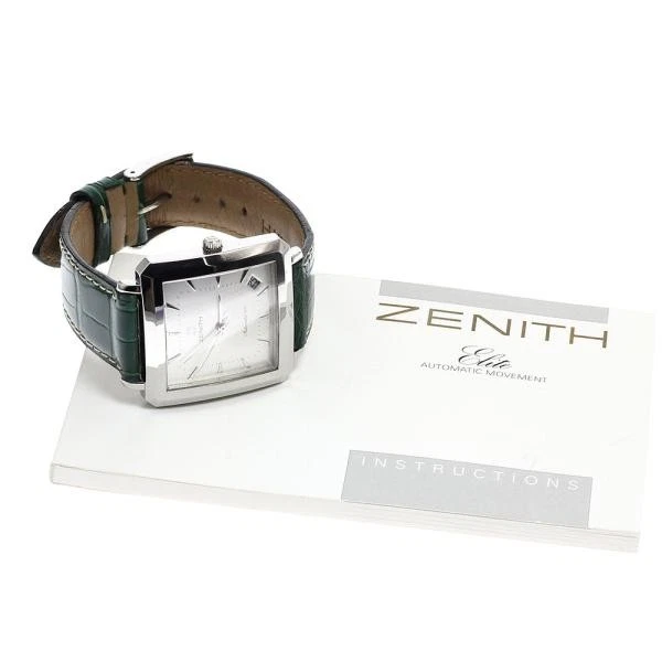 Zenith — Zenith Elite 90/01.0100.670 33mm SS Silver Dial Automatic Date Watch #C7931