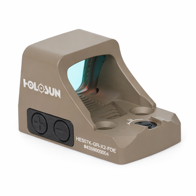 Holosun HE507K-GR-X2 FDE Multi-Reticle Circle Dot Green Dot Sight