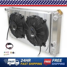 Radiator 3-rowshroud2fansrelay For Chevy Blazers10 Gmc Sonomajimmy 1995-05