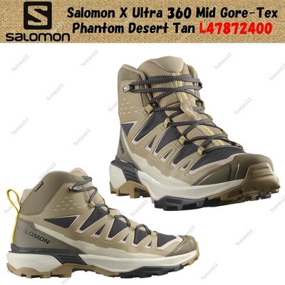 Salomon X Ultra 360 Mid Gore-Tex Phantom Desert Tan L47872400 Herren Gr.
