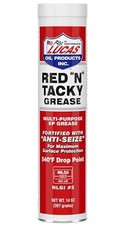 14 OUNCE - LUCAS OIL 10005 RED 'N' TACKY GREASE
