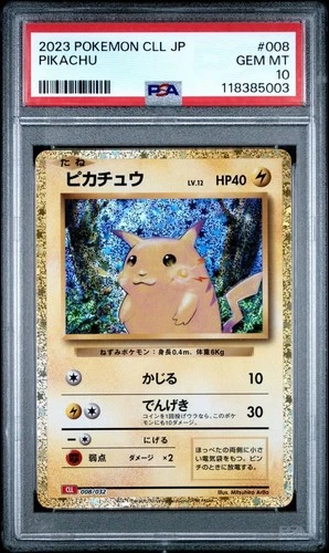 Pokémon Pikachu Promo Classic Charizard Holo 008/032 Japanese PSA 10 2023 Card