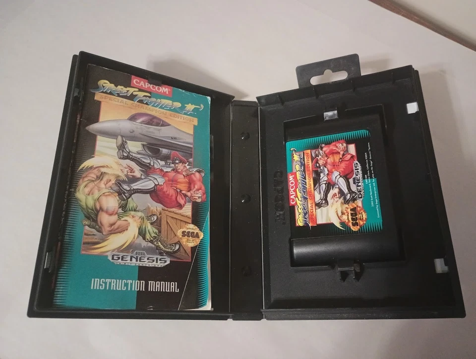 Street Fighter 2 Special Champion Edition: Sega Genesis CIB (1993) - Image 2 of 4