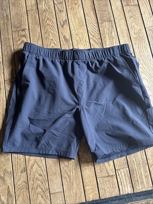 Rhoback Mens Performance Shorts 3XL Navy Blue Athletic Golf