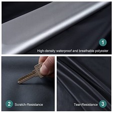 Car Cover for Automobiles All Weather Waterproof, Universal Fit Sedan Chevrolet