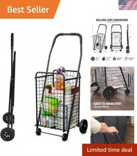 Utility Cart with Wheels to be used for Shopping, Grocery, Laundry and Stair ...