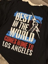 WWE WrestleMania Goes Hollywood "I Was There" LA 2023 CM Punk Black Shirt