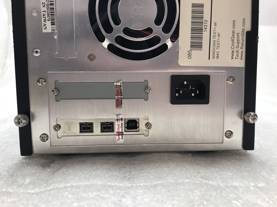 Used Addonics Dual Bay FW800 & USB - No HDDs & No Keys Incl'd - Image 4 of 4