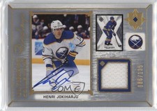 2021 Upper Deck Ultimate Collection Display Jersey /135 Henri Jokiharju Auto eu6