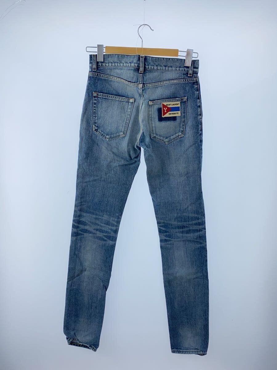 SAINT LAURENT OTHER 17AW SKINY DENIM CON PATCHO ZAPPA 26 IDG TINTA UNITA NERO