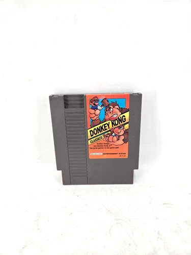 Donkey Kong Classics (Nintendo NES, 1988) - Cartridge