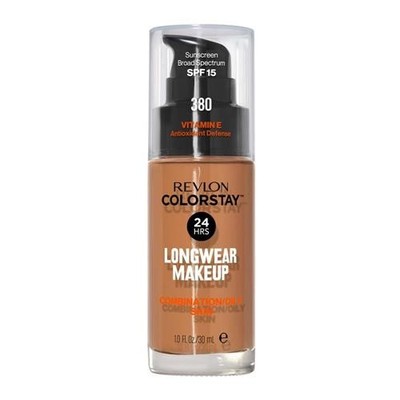 Revlon Colorstay Foundation Combination/Oily Skin SPF 15 380 Rich Ginger 1oz