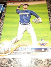 2018 Topps - Ryan Braun #180 Throwing