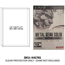 Protector For Metal Gear Solid HD Collection PS3 Limited Edition