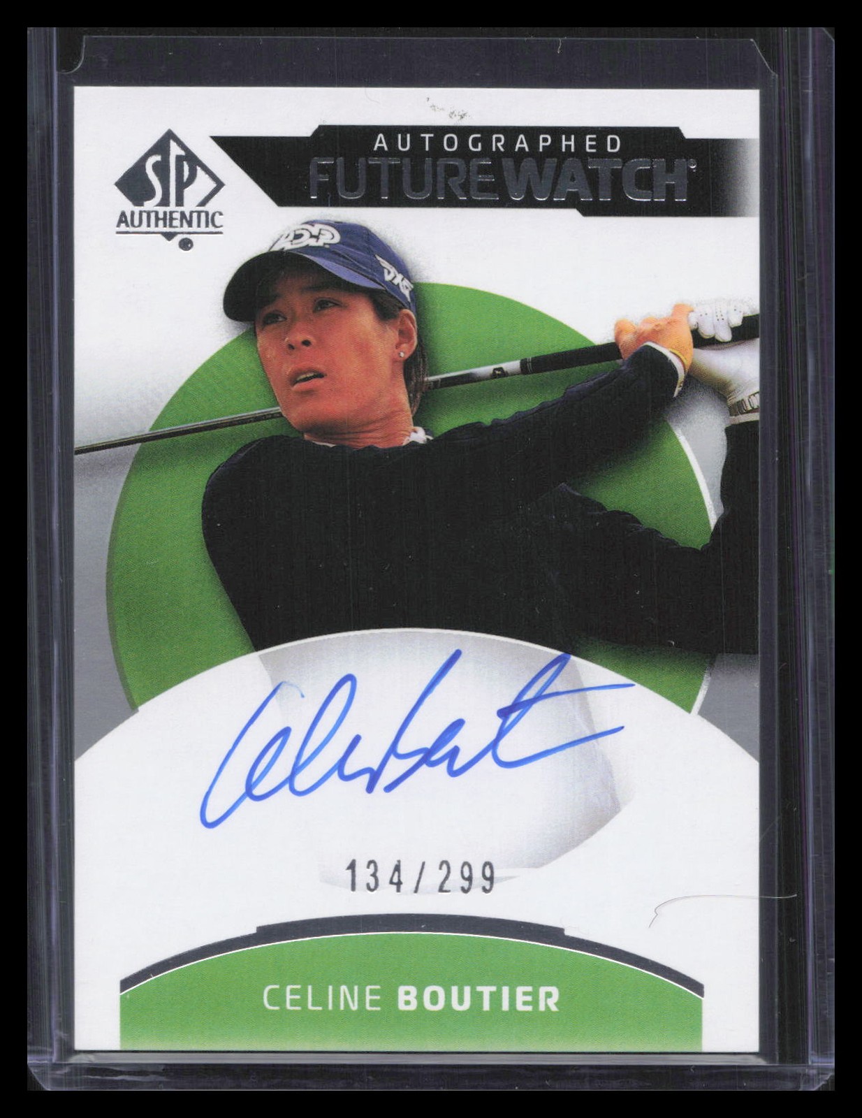 Celine Boutier Autograph 2026 UD Artifacts #SPA-CB SP Future Watch /299