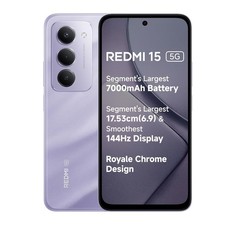 Redmi 15 5G Sandy Purple 8GB  256GB 50MP AI Camera Snapdragon 6s Gen 3