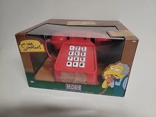 The Simpsons Moe's Tavern Prank Phone Telephone 10+ Sayings 2024 Jakks Pacific