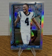 2025 Topps Chrome Tetairoa McMillan #326 Refractor Image Variation Panthers