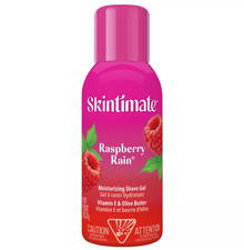 Skintimate Raspberry Shave Ge for Women Dry Skin with Vitamin E Olive Butter