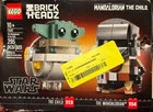Lego 75317 Brickheadz Mandalorian & Child Grogu. SEALED BOX DAMAGE FREE SHIPPING