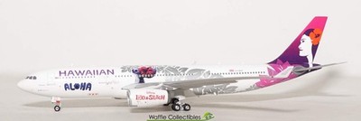 1:400 Phoenix Models Hawaiian Airlines A330-200 N378HA 92052 PH404663 Airplane