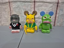 Disney Vinylmation Lot Of 3 Collectors Set Characters 