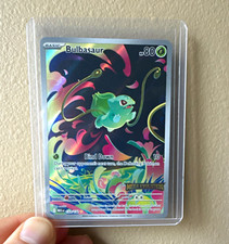 Pokémon TCG Bulbasaur 133/132 Holo Stamped Illustration Rare Basic English