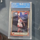 2007 Fleer Michael Jordan Chicago Bulls Story Slabs 9.0 #90 Basketball Card