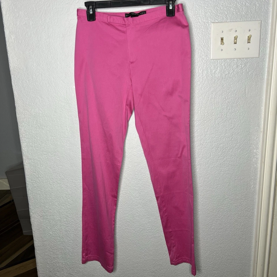 Vestido Ralph Lauren Etiqueta Negra Rosa Chicle Vestido al Tobillo Mujer’s Pantalón Talla 4 Foto 2 de 4
